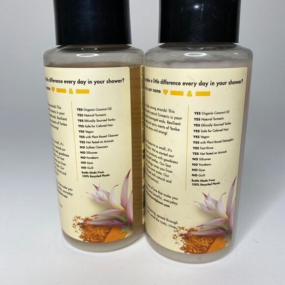 Love Beauty & Planet Turmeric & Tonka Essence Shampoo & Conditioner Set 13.5 Oz - Picture 4 of 6